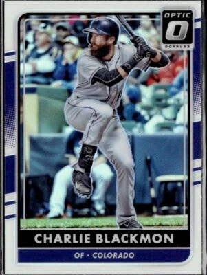 2016 Donruss Optic #134 Charlie Blackmon Good - Image 1 of 2