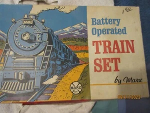 BATTERY OPERATED TRAIN SET  MARX 1969 O Guage Locomotive New York Central W/ BOX - Picture 1 of 5