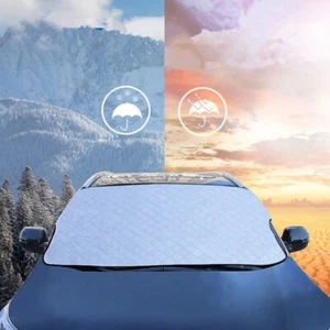 Car Windshield Cover Winter Sun Snow Ice Cover Dustproof Anti-frost Snow Cov$y - Picture 1 of 7