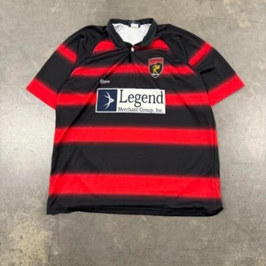 Camiseta de rugby roja Union Martin vintage años 90 talla 2XL - Imagen 1 de 8