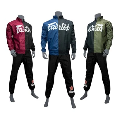 Fairtex Vinyl Sweat Suit VS5 Sauna Set Boxing Muay Thai MMA S M L XL XXL GENUINE - Image 1 of 4