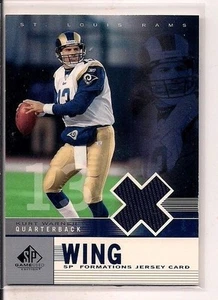 KURT WARNER 2003 SP GAME USED EDITION X-WING GAME USED TRIKOT - Bild 1 von 1
