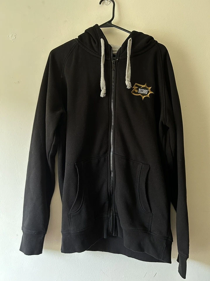 Sudadera con capucha cremallera completa Victoria 30 aniversario Blizzard Black Antigua para hombre Foto 1 de 4