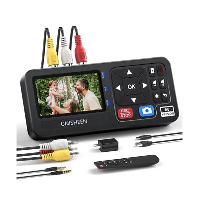 Convertitore universale da VHS a digitale - Cattura e converti video analogici da VC... - Immagine 1 di 4