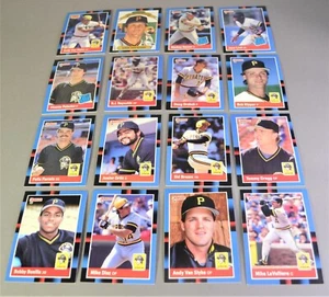 1988 Donruss MLB Pittsburgh Pirates Baseball Trading Cards - Your Choice - Picture 1 of 32