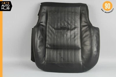 07-14 Mercedes W216 CL600 Front Left Driver Bottom Lower Seat Cushion Black OEM - Image 1 of 4