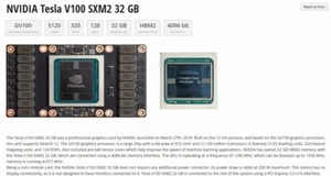 ⚠️AS IS⚠️NVIDIA TESLA V100 SXM2 32GB GPU 699-2G503-0203-200 Graphics Accelerator - Afbeelding 1 van 10