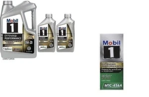 Mobil1 M1C-456A Engine Oil Filter & 7 Qts. Mobil1 E/P 0W20 Full Syn. Motor Oil - Picture 1 of 1