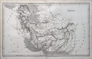 1808 DATED MAP PERSIA FARS MAKRAN SEGISTAN KORASAN IRAK AJEMI KHOSISTA - Picture 1 of 3