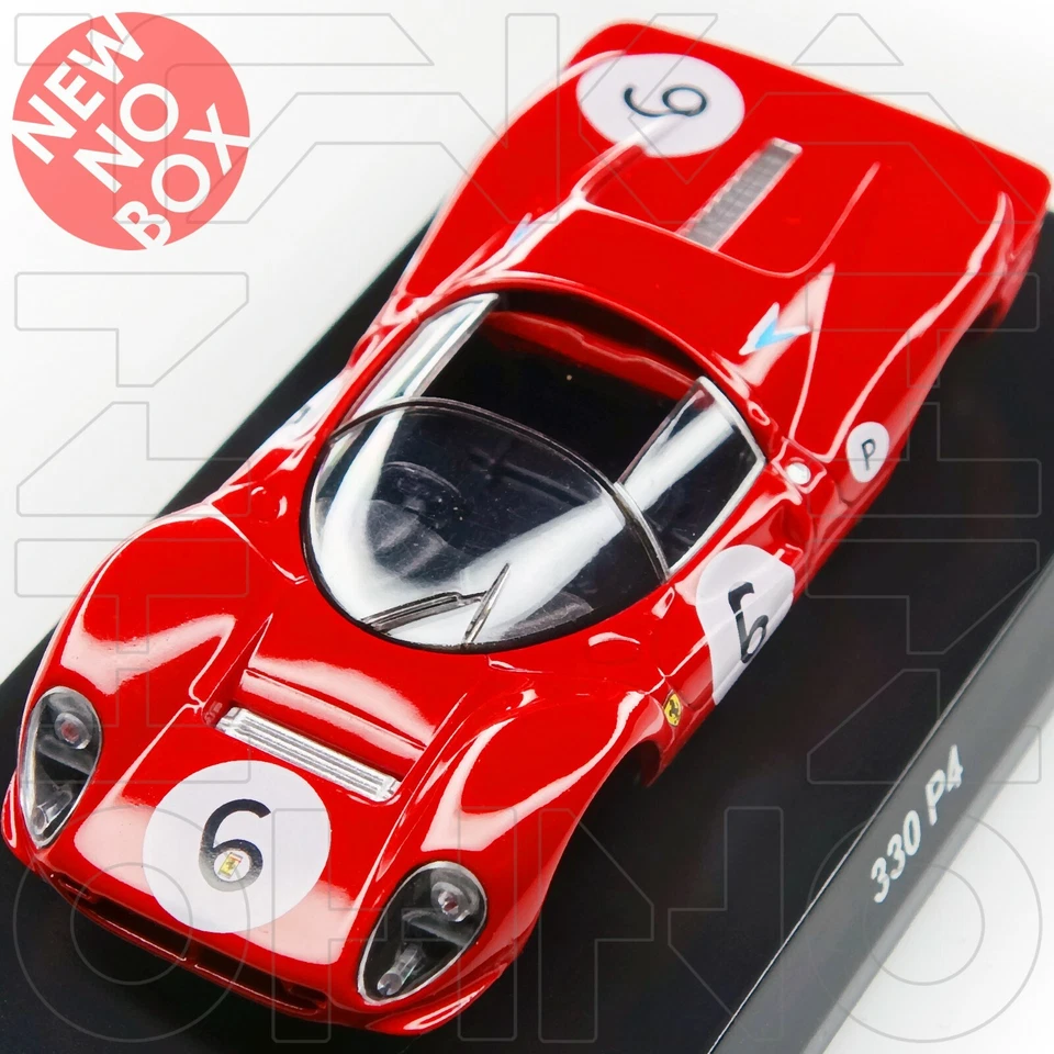 FERRARI 330 P4 #6 MINICAR COLLECTION 7 NEO KYOSHO 1:64 RED ford v vs NEW NO BOX - Image 1 of 4