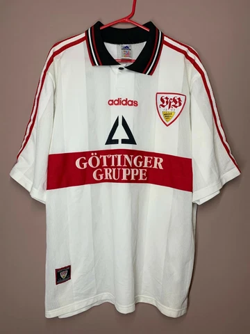 VfB Stuttgart 1997-1998 Home Football Soccer Vintage Shirt Trikot size XL Cover