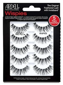 Ardell Falsche Wimpern Wispies Schwarz, 1 Packung (5 Paar pro Packung) - Bild 1 von 1