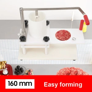 130 mm Hamburger Patty Maker Manuelle Hamburger Formmaschine Burger Presse - Bild 1 von 13