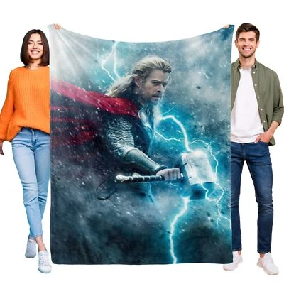 Thor Blanket: Cozy Bed & Sofa Companion, Birthday Gift for Kids, Boys & Girls - Image 1 of 4