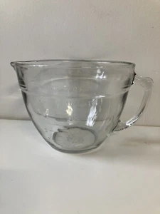 Anchor Hocking Made In USA Microwave Safe Glass Mixing Batter Bowl 2Qt8Cup Clear - Picture 1 of 12
