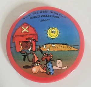 2000 Norco Valley Fair 3" Pin Back Button TOY #21 - Bild 1 von 2