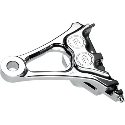 4-Piston Caliper - Rear - Chrome - '08-17 Softail 1256-0077-CH - Image 1 of 4