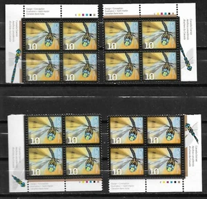 pk94151:Stamps-Canada #2237 Dragonfly 10 cent Plate Block Set-MNH - Picture 1 of 1