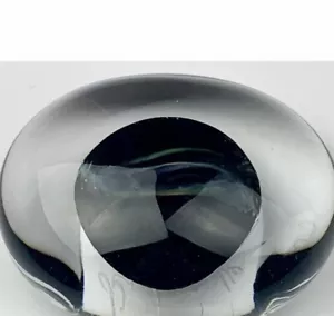 Kosta Boda Paperweight Signed Swedish Crystal Art Glass - Picture 1 of 3