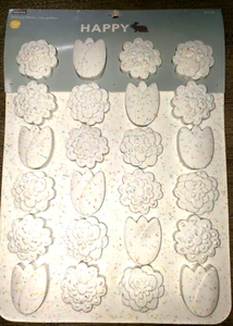 NEU SILIKON OSTERBLUMEN FORMEN NEU NEU MIT ETIKETT GESPRENKELTES SILIKON SO NIEDLICH! - Bild 1 von 1