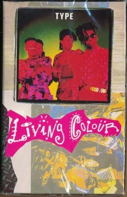 Living Colour - Type RARE out of print cassette single '90 (SEALED - NEW) - Image 1 of 3