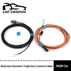 Telecamera di retromarcia RVC telecamera cablaggio adattatore RFK APS per Audi VW Touran Tiguan II - Foto 1 di 6