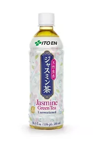 1 Case of Ito En Jasmine Green Tea, Unsweetened, 16.9 Fluid Ounce (12 Bottles) - Picture 1 of 4
