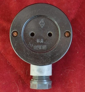 250V 6A Vintage Electric Power Outlet Wall Socket Soviet Russia 1960s Used - Picture 1 of 12