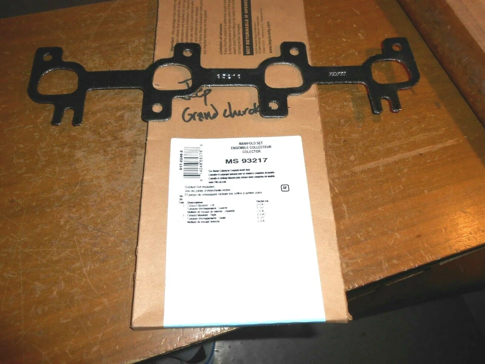 Jeep Grand Cherokee 1999-2007 junta de colector de escape único MS93217 Foto 1 de 1