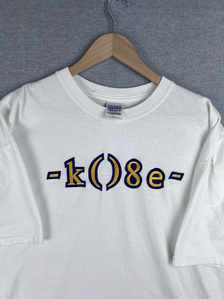 Vintage Y2K Kobe Bryant T-Shirt – Rare 2000s NBA Tee XXL - Image 1 of 4