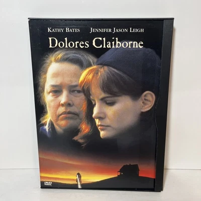 Dolores Claiborne (DVD, 1995) Kathy Bates, Jennifer Jason Leigh - Estuche a presión Foto 1 de 4