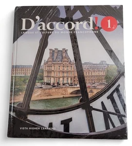 Daccord! 2019, Level 1 Textbook + Supersite Plus Code Vista Higher Learning 2019 - Picture 1 of 5