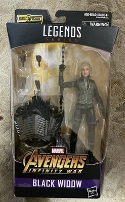 Marvel Legends Avengers Infinity War 6" Viúva Negra (Cull Obsidian BAF) PERFEITO ESTADO! - Imagem 1 de 3