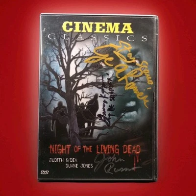 George Romero, John Russo, George Kosana Signed Night of the Living Dead DVD - Image 1 of 4