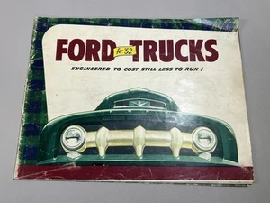 Camioneta Ford 1952 vintage folleto original F-1 F-2 F-3 F-4 F-5 F-6 - Imagen 1 de 8