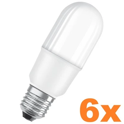 6 x OSRAM E27 LED STAR CL STICK Lampe 10W wie 75W neutralweißes Licht - Bild 1 von 4