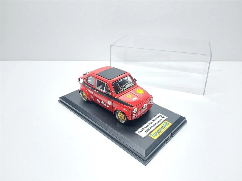 Fiat 500 Abarth 695SS Racing #135 - 1/18 Artigianale base Road Signature NO 1/16 - Immagine 1 di 4