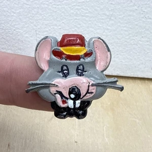 Vintage 80er Jahre seltene Metall Chuck E Cheese Showtime Anstecknadel Brosche - Bild 1 von 8