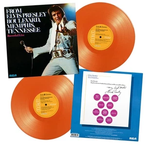 ELVIS PRESLEY LP From Elvis Presley Boulevard Memphis TN. ORANGE VINYL 180g No.d - Picture 1 of 9
