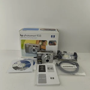 HP PhotoSmart 935 Digital Camera Compact 5.3 MP 21x Zoom Y2K Tested Working - Picture 1 of 10