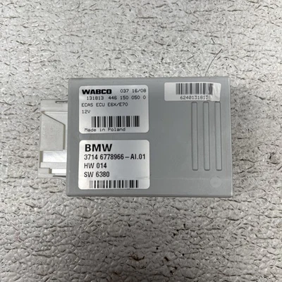 2007-2014 BMW X5 X5M X6 X6M (E70 E71 E72) AIR SUSPENSION CONTROL MODULE - Image 1 of 4