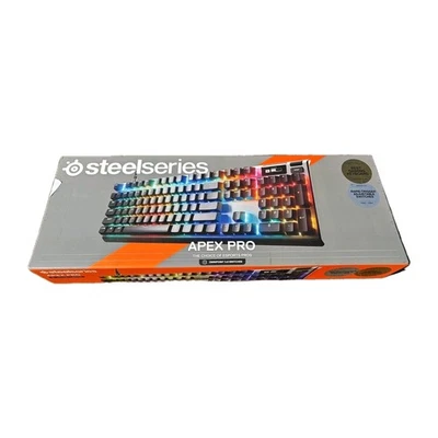 SteelSeries Apex Pro Full Size Wired OmniPoint Gaming Keyboard Gen 3 (SEALED) - Image 1 of 2