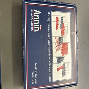 POW MIA Flag Double Sided Made in USA by Annin Flagmakers 3X5 FT NYL-GLO 377990 - Picture 1 of 3