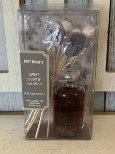 Pier 1 One Imports Mini Reed Diffuser SWEET ANISETTE Fragrance Oil 0.95oz HTF - Picture 1 of 5