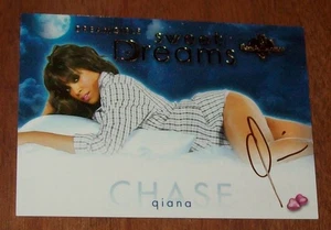 2016 Dreamgirls Sweet Dreams Qiana Chase Autographed Bench Warmer Card - Picture 1 of 2