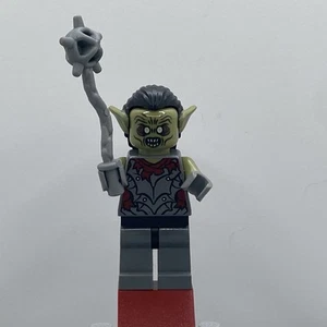 Lego Moria Orc Olive Green Minifigure Lord of the Rings 9473 lor011 Authentic - Picture 1 of 4