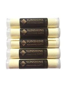 Jewelry Polishing Cloths Pack of 5 Soft Sturdy Cleaning Cloths for Wire and J... - Picture 1 of 4