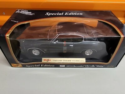 Maisto 1971 Pro Rodz Chevrolet Chevelle SS454 1:18 Diecast Car - Image 1 of 2