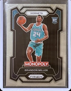 Brandon Miller - 2023-24 Panini Prizm Monopoly - Rookie #15 - Bild 1 von 1