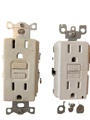 Ground Fault Duplex Receptacles, Leviton, Hubbell - Image 1 of 4